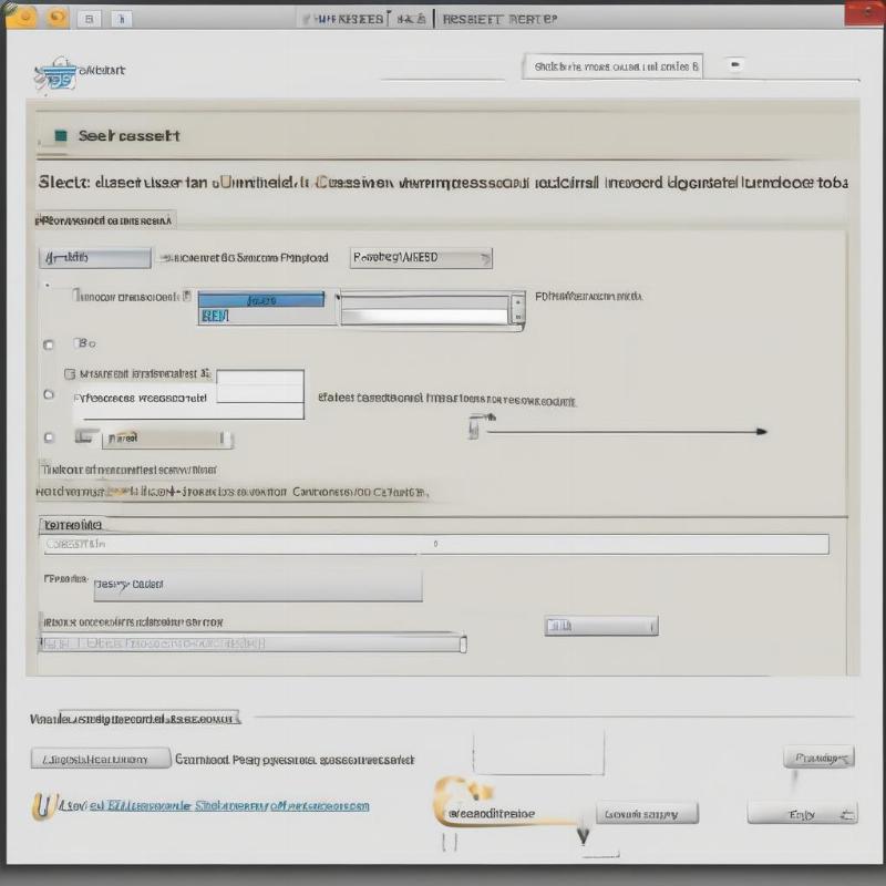 Giao diện một phần mềm bên thứ ba chuyên dụng giúp reset mật khẩu Windows nhanh chóng
